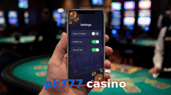 Game list for Pk777 Casino app section