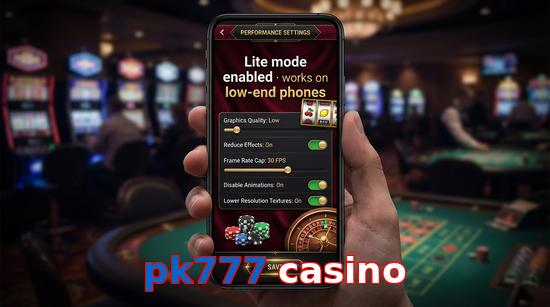 Payment and PKR controls in Pk777 Casino