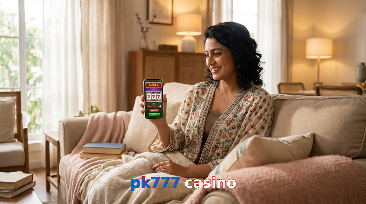 Main screen of Pk777 Casino online page for PK players