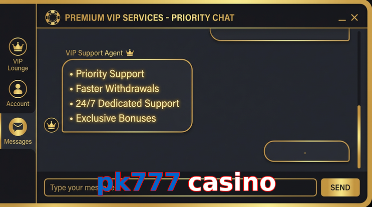 Payment and PKR controls in Pk777 Casino